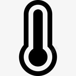 摄氏度标识温度计恒温器温度图标高清图片