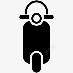 轻便自行车两轮车滑板车自行车轻便摩托车图标高清图片