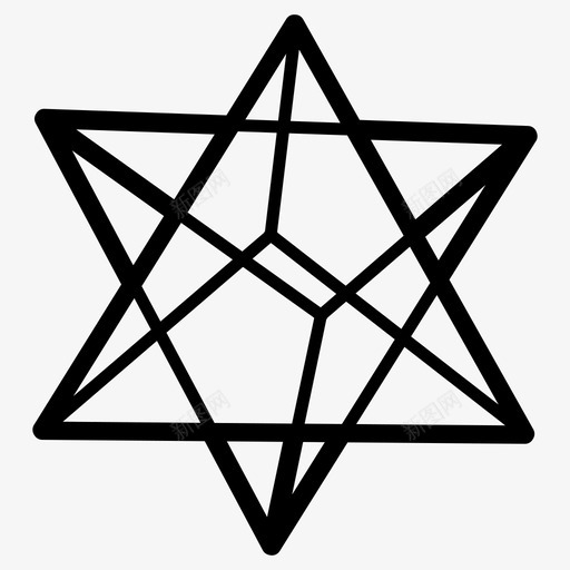 梅尔卡巴提升神圣几何学图标svg_新图网 https://ixintu.com 四面体 提升 星星 梅尔卡巴 灵性 神圣几何学