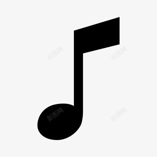 音乐音符扬声器声音图标svg_新图网 https://ixintu.com 信号 声音 扬声器 收听 音乐 音乐音符 音频