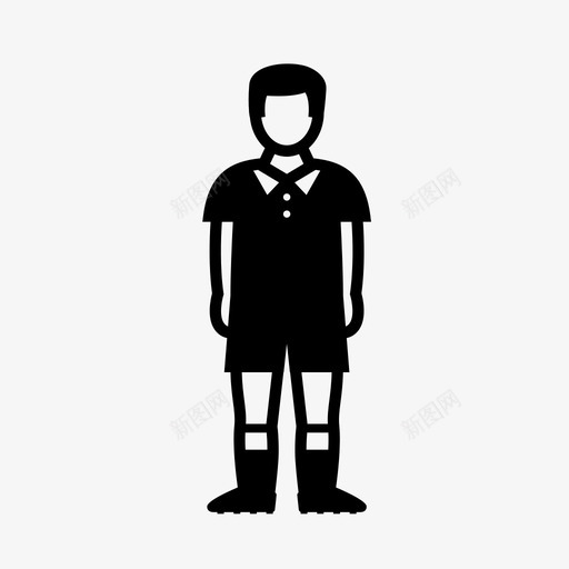 足球裁判员体育足球比赛图标svg_新图网 https://ixintu.com 个人 体育 官员 巴西世界杯 男性 足球比赛 足球裁判员 黑衣人