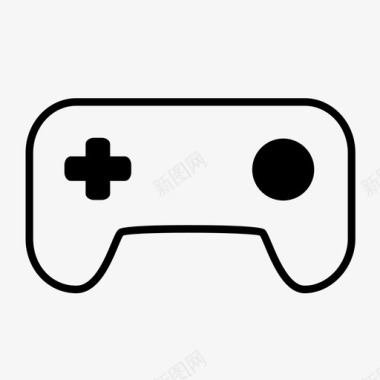 视频游戏控制器游戏控制器游戏玩家图标图标