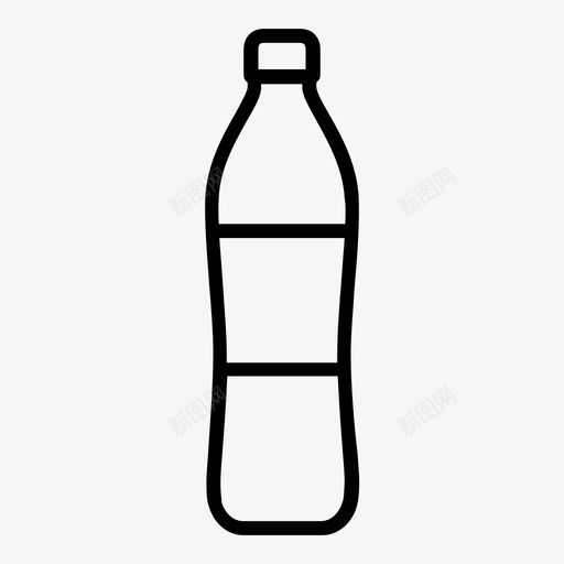 瓶汽水瓶塑料瓶图标svg_新图网 https://ixintu.com 塑料瓶 果汁瓶 汽水瓶 瓶 瓶装水 苏打水 饮料