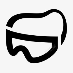 安全护目镜护目镜面罩防护图标高清图片