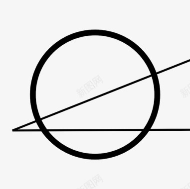 圆基本基本形状图标图标
