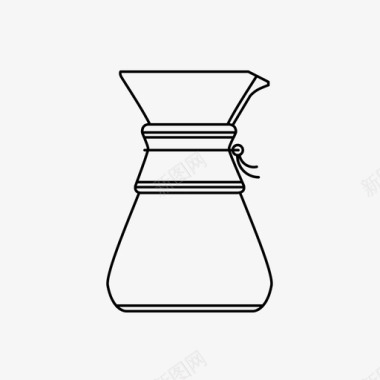 chemex早晨浓缩咖啡图标图标
