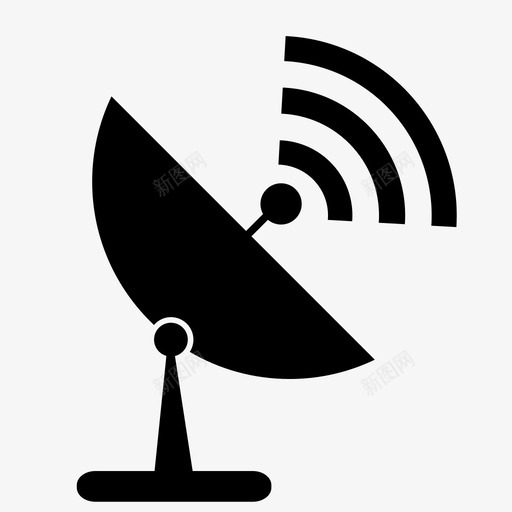 传输发射传输信号图标svg_新图网 https://ixintu.com pc图文直播 传输 传输信号 信号 卫星天线 卫星电视 发射 发射机 直播