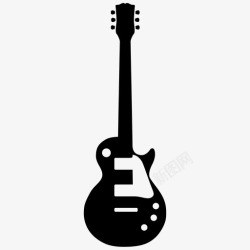 吉他电吉他摇滚乐音乐家图标高清图片