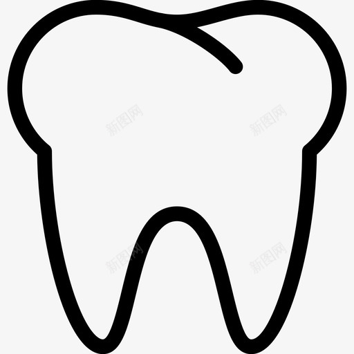 牙齿形状科学图标svg_新图网 https://ixintu.com 人体解剖学 人体部位 女性 形状 牙齿 男性 科学 线条图标 身体部位