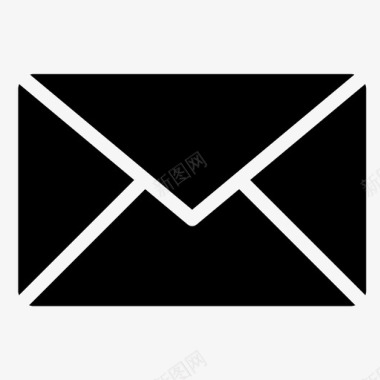 邮件未打开邮政图标图标
