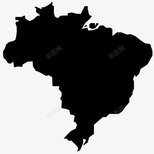 巴西旅游南美洲图标svg_新图网 https://ixintu.com 世界 位置 南美洲 国家 地图 地点 地球 巴西 指南 旅游 目的地