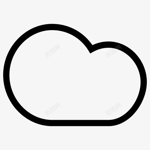 云预测季节图标svg_新图网 https://ixintu.com 云 天气 天气状况 天气要素 天气预报 天空 季节 形状 线图标 预测