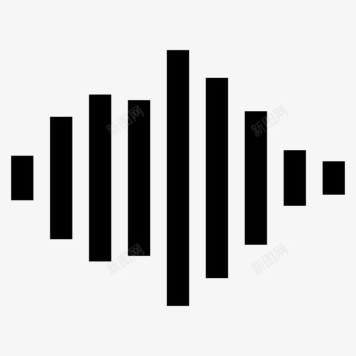音频频谱声音噪音图标svg_新图网 https://ixintu.com 噪音 图形 图标 图表 均衡器 声音 条形图 音量 音频频谱