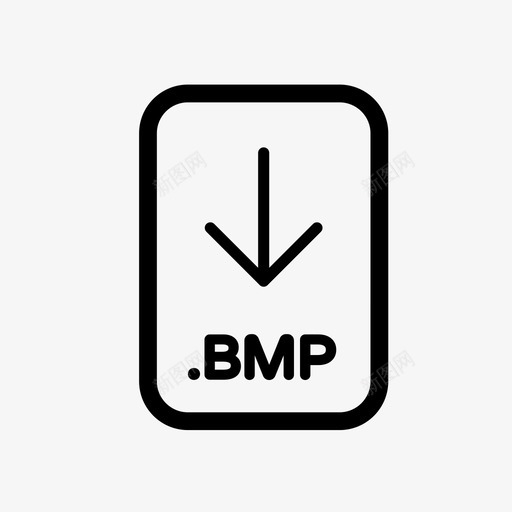 bmp文件扩展名图标svg_新图网 https://ixintu.com bmp图片下载 bmp文件扩展名