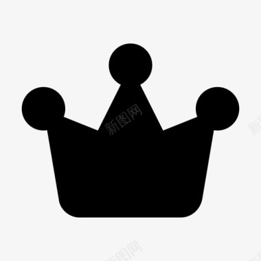 皇冠优雅花哨图标图标