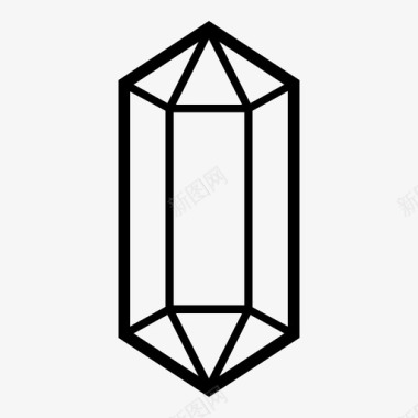 水晶碎片财富图标图标
