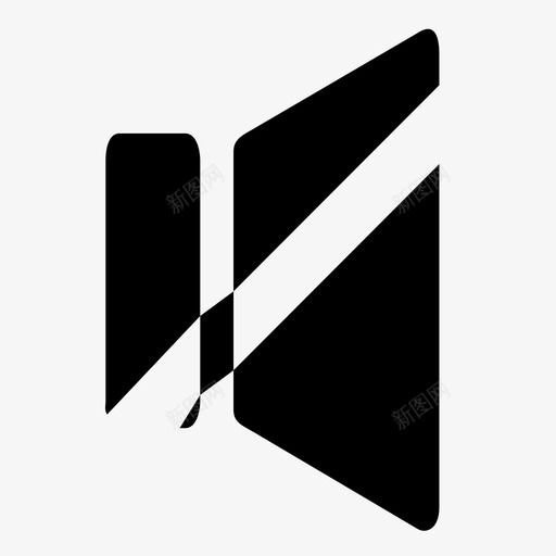 静音0系列图标svg_新图网 https://ixintu.com 0系列 静音
