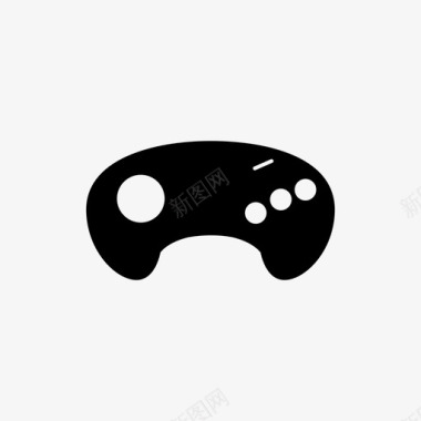 视频游戏控制器视频游戏世嘉创世控制器图标图标