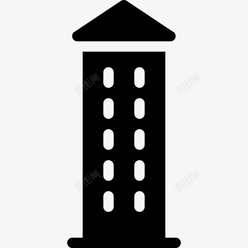 塔手表结构图标svg_新图网 https://ixintu.com 地标 塔 安全 实心图标 建筑 建筑物和地标实心 开发 形状 手表 插图 结构 设计