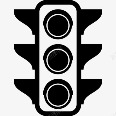 红绿灯步行信号灯图标图标