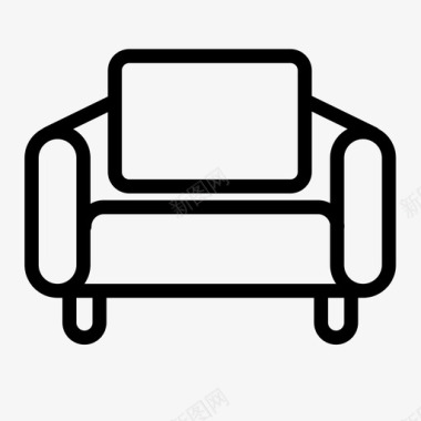 椅子坐椅座椅图标图标