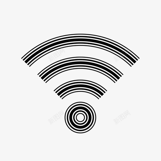 wifiwifi信号无线图标svg_新图网 https://ixintu.com w lan wifi wifi信号 wifi热点 wifi连接 wlan www 万维网 传输 无线 无线信号