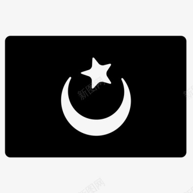 毛里塔尼亚地点国旗图标图标