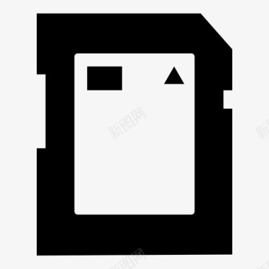 sd卡存储器san磁盘图标图标