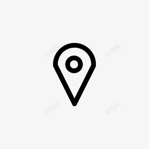 地图标记轨迹笔划svg_新图网 https://ixintu.com 323 位置 地图 地图定位 地图标记 定位点 笔划 简单 轨迹