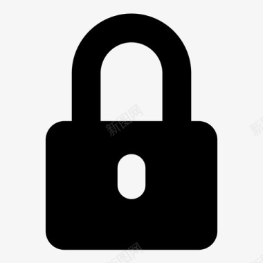 锁屏蔽安全码图标图标