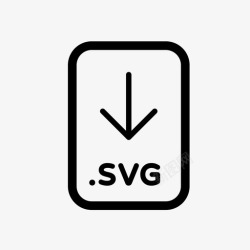 可缩放矢量图形svg文件文件可缩放形图标高清图片