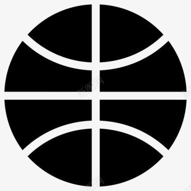 篮球形状标志图标图标