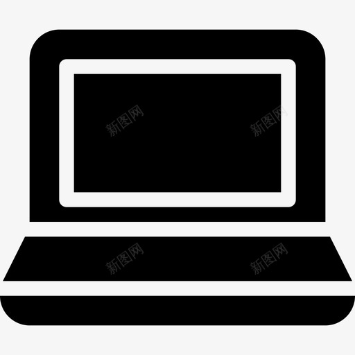笔记本电脑用户界面技术图标svg_新图网 https://ixintu.com 交互式 实心图标 屏幕 形状 技术 桌面应用程序-实心 用户界面 硬件 笔记本电脑 软件