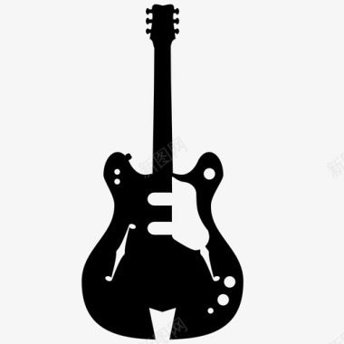 吉他乐队贝司图标图标