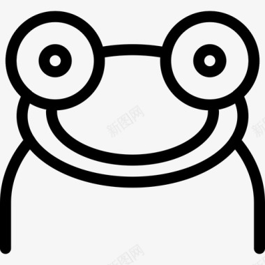 青蛙线图标头图标