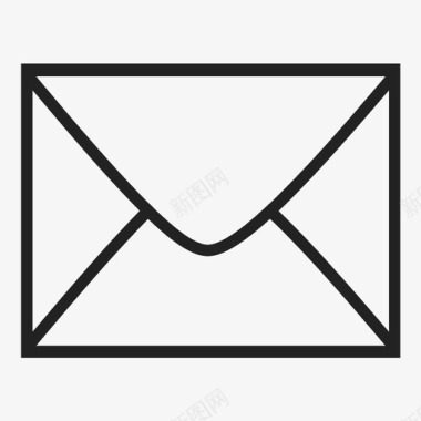 邮件未读信件未打开的邮件图标图标