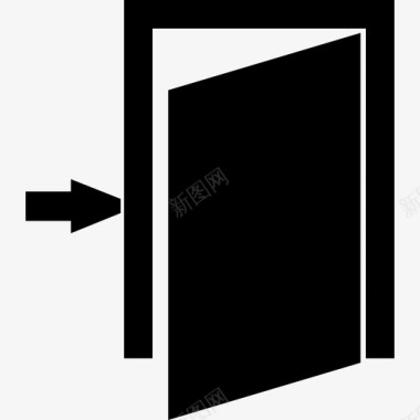 出口通道登出图标图标