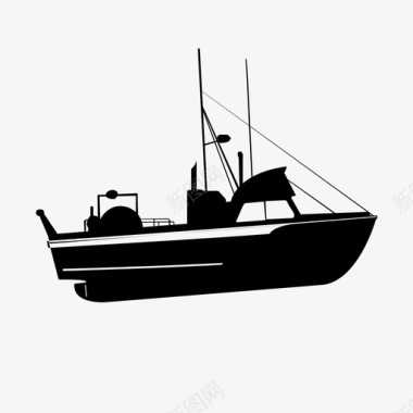 渔船水船图标图标