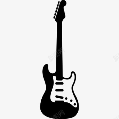 吉他电吉他乐器图标图标
