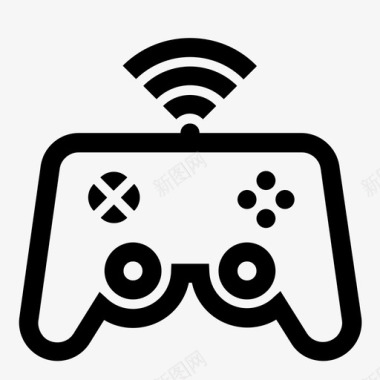 视频游戏控制器手持手持控制器图标图标