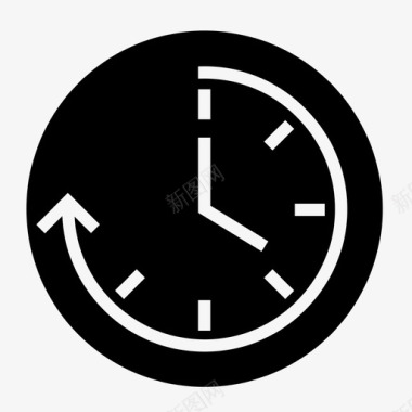计时器浪费跟踪时间图标图标