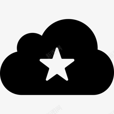 星星云收藏夹图标图标