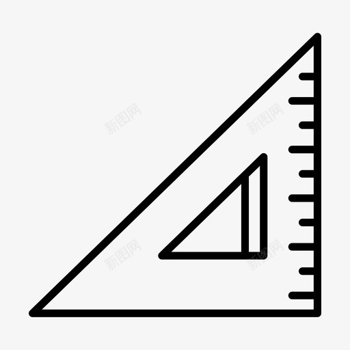 尺子正方形科学图标svg_新图网 https://ixintu.com 学校 尺子 数字 数学 正方形 测量 物理 科学