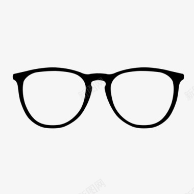 眼镜视力视野图标图标