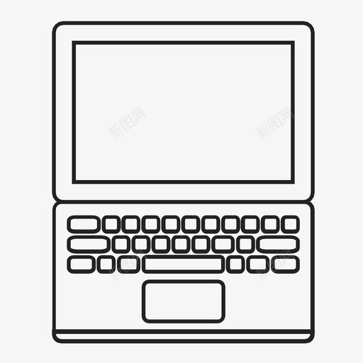 笔记本电脑鼠标个人电脑图标svg_新图网 https://ixintu.com macpro 个人电脑 便携式电脑 屏幕 技术 生产力 笔记本电脑 编程 鼠标