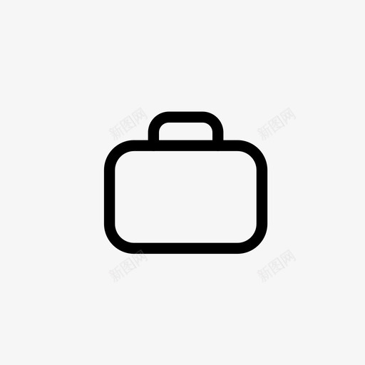 公文包行动图标svg_新图网 https://ixintu.com 公文包 行动