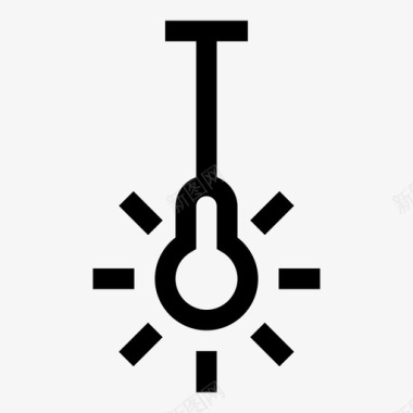 灯泡家用灯建筑灯图标图标