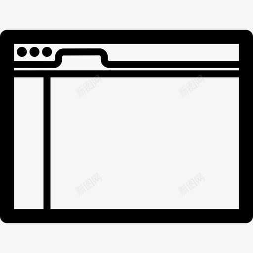 浏览器chrome界面图标svg_新图网 https://ixintu.com chrome internet web 外观 浏览器 界面 选项卡