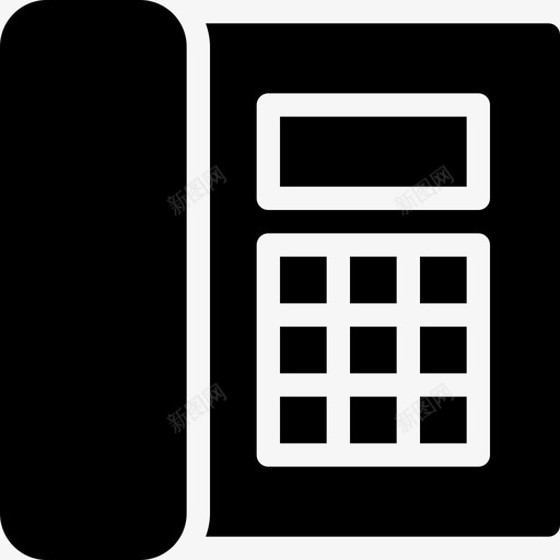 电话形状软件图标svg_新图网 https://ixintu.com 交谈 实心图标 屏幕 形状 技术 桌面应用程序-实心 用户界面 电话 说话 软件