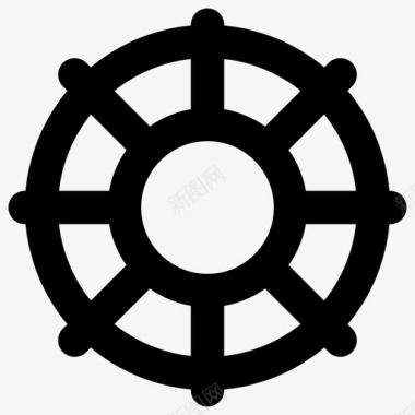 船轮船浮标图标图标